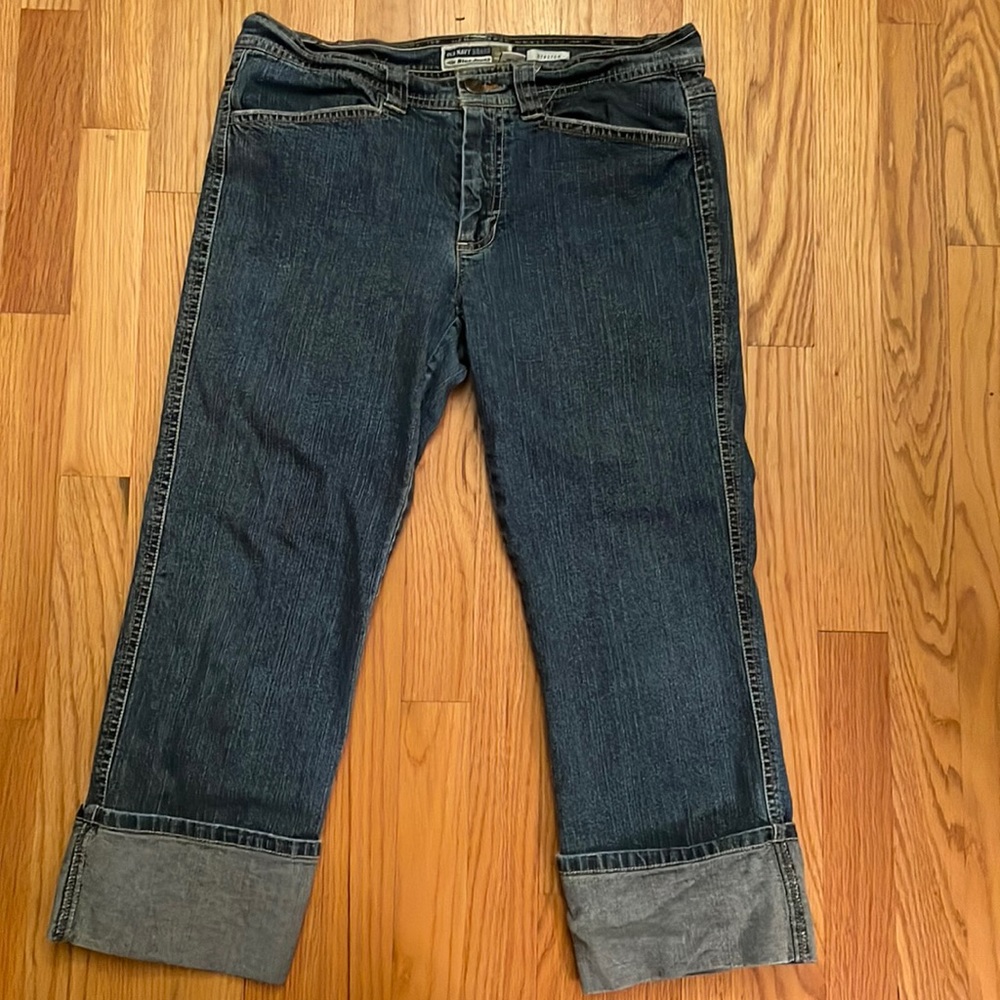 Old Navy Cropped Stretch Jeans, low waist